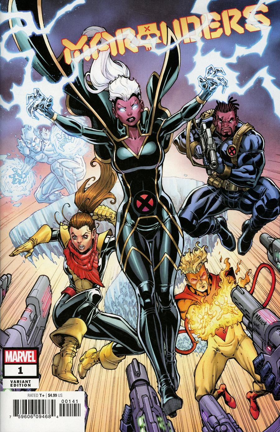 Marauders #1 Cover G Incentive Todd Nauck Variant Cover (Dawn Of X Tie-In)