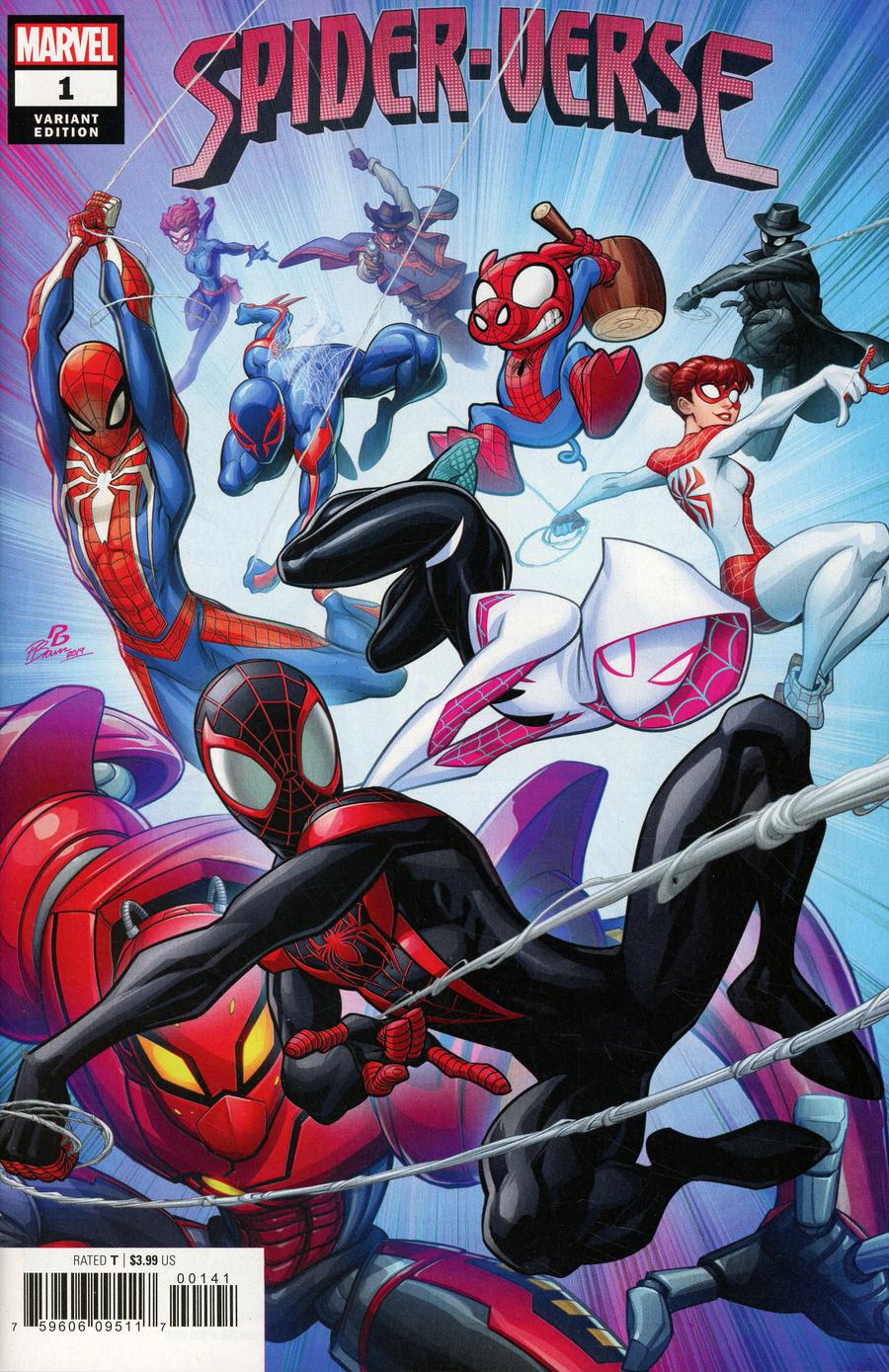 Spider-Verse Vol 3 #1 Cover D Incentive Patrick Brown Variant Cover