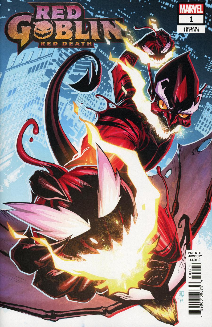 Red Goblin Red Death #1 Cover E Incentive Pete Woods Variant Cover