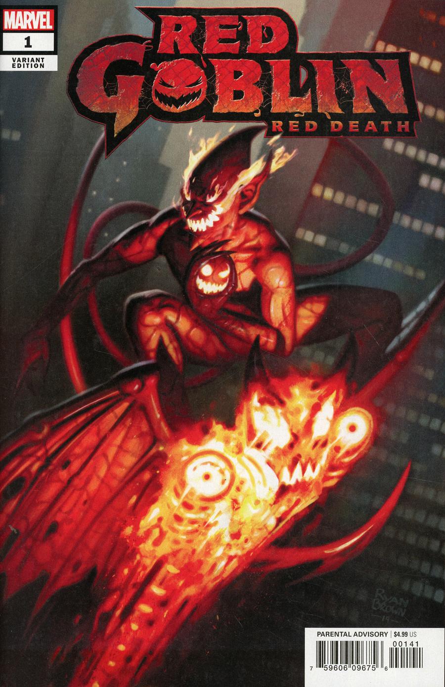 Red Goblin Red Death #1 Cover F Incentive Ryan Brown Variant Cover