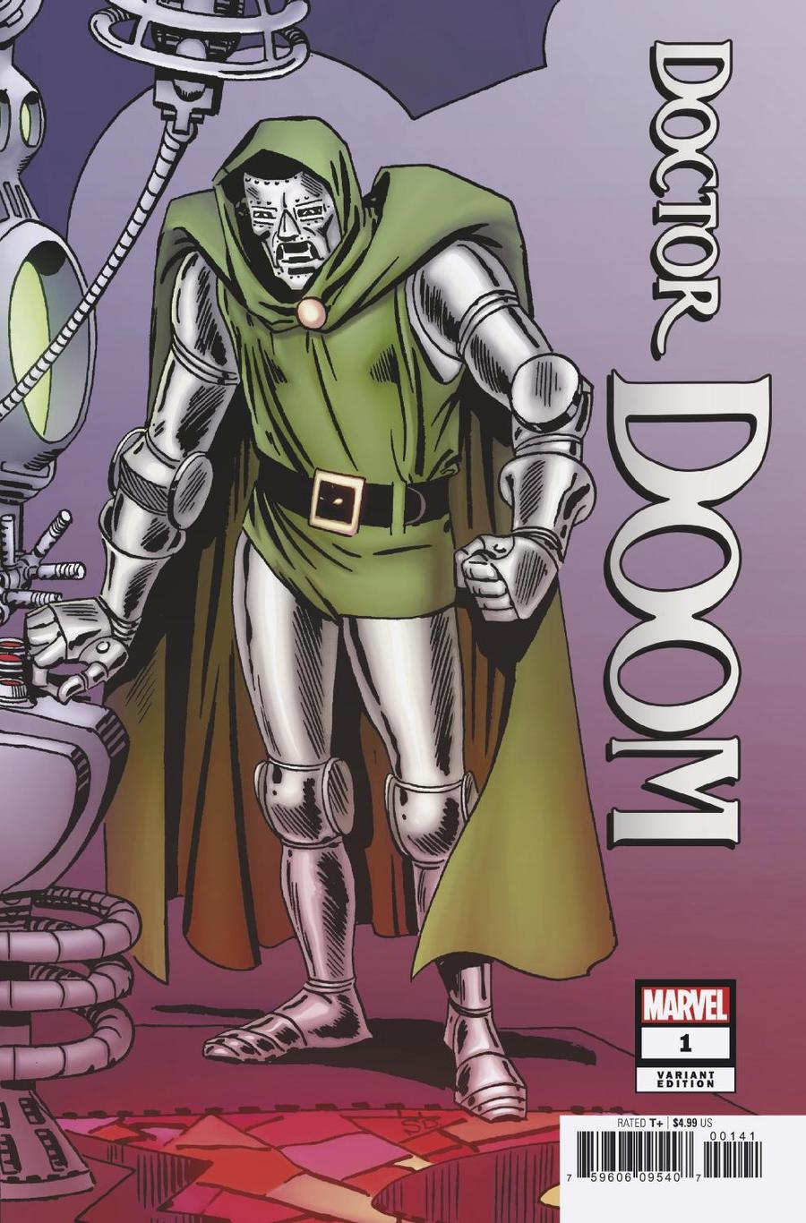 Doctor Doom #1 Cover F Incentive Steve Ditko Hidden Gem Variant Cover