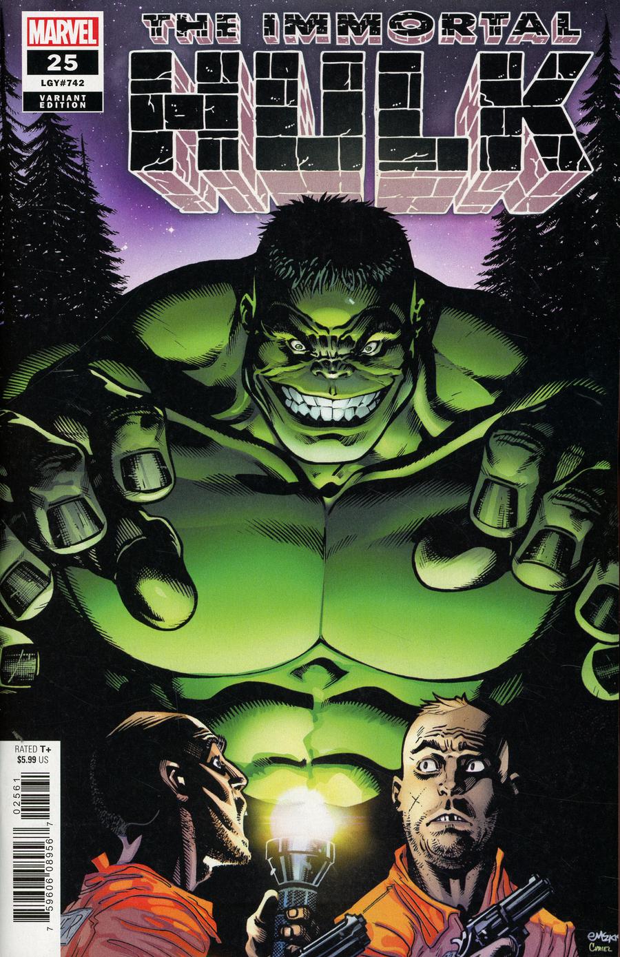 Immortal Hulk #25 Cover D Incentive Ed McGuinness Variant Cover