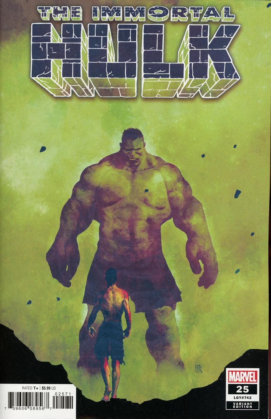 Immortal Hulk #25 Cover E Incentive Andrea Sorrentino Variant Cover