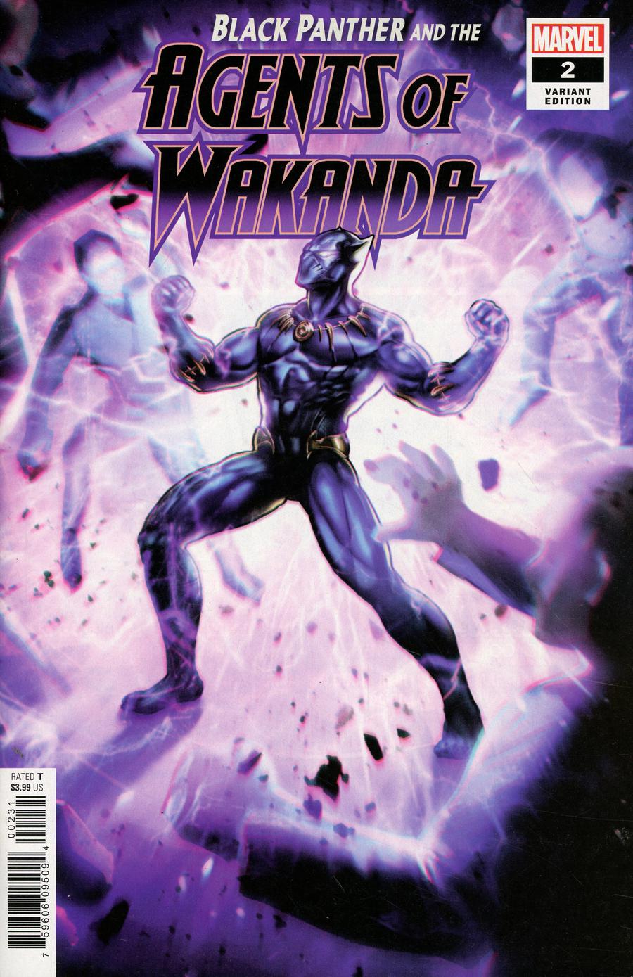 Black Panther And The Agents Of Wakanda #2 Cover C Incentive Game Variant Cover