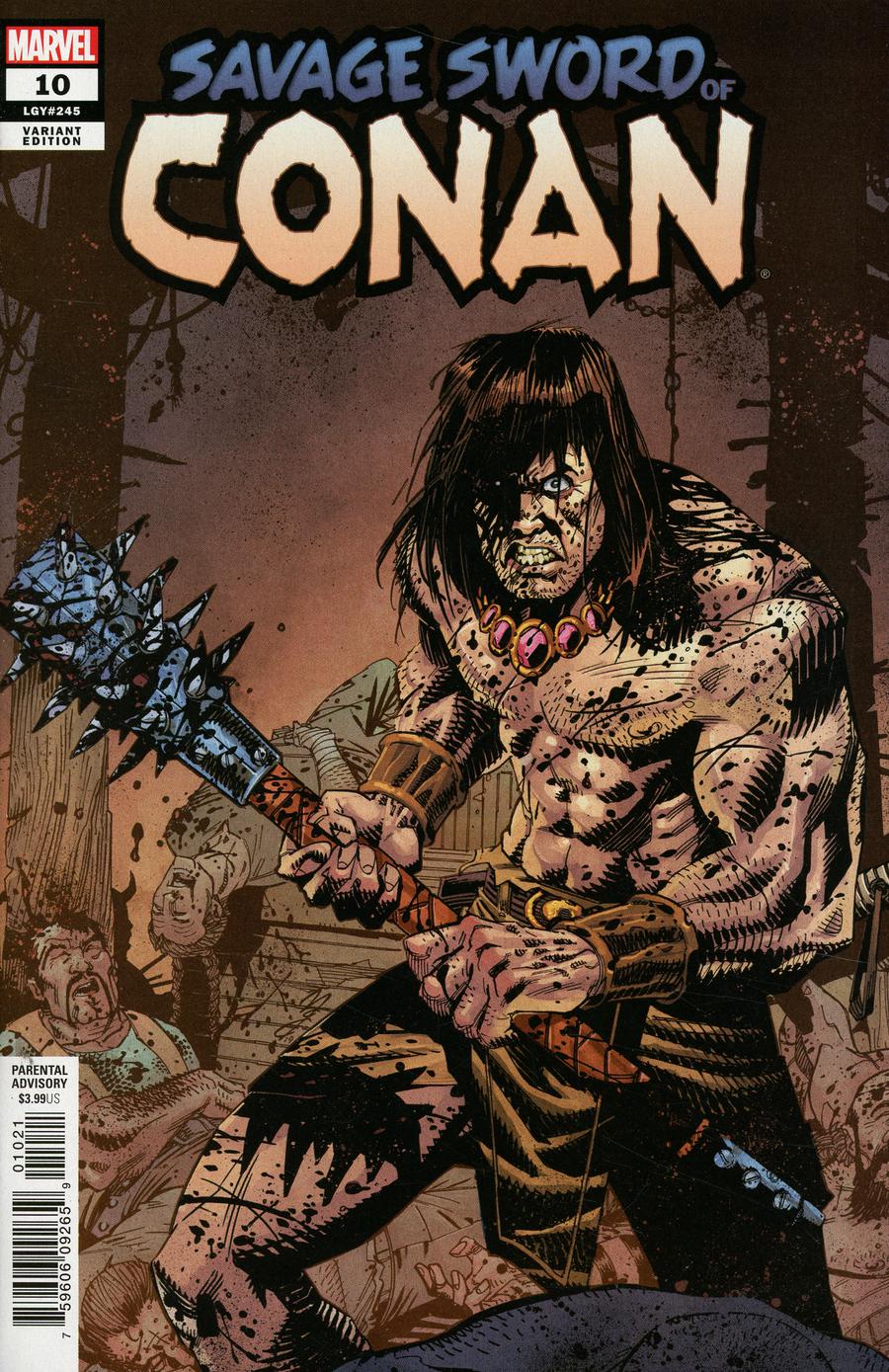 Savage Sword Of Conan #10 Cover B Incentive John McCrea Variant Cover