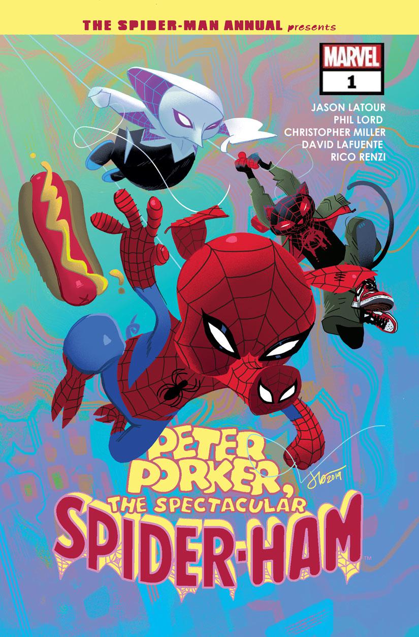 Spider-Man Featuring Spider-Ham Annual #1 Cover F 2nd Ptg Variant Jason Latour Cover