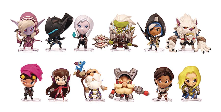 Blizzard Cute But Deadly Deluxe Vinyl Figure Series 4 Blind Mystery Box