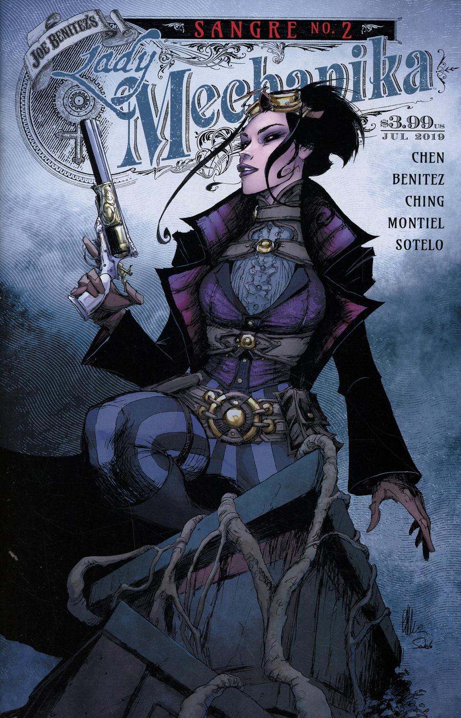 Lady Mechanika Sangre #2 Cover A Regular Joe Benitez & Beth Sotelo Cover