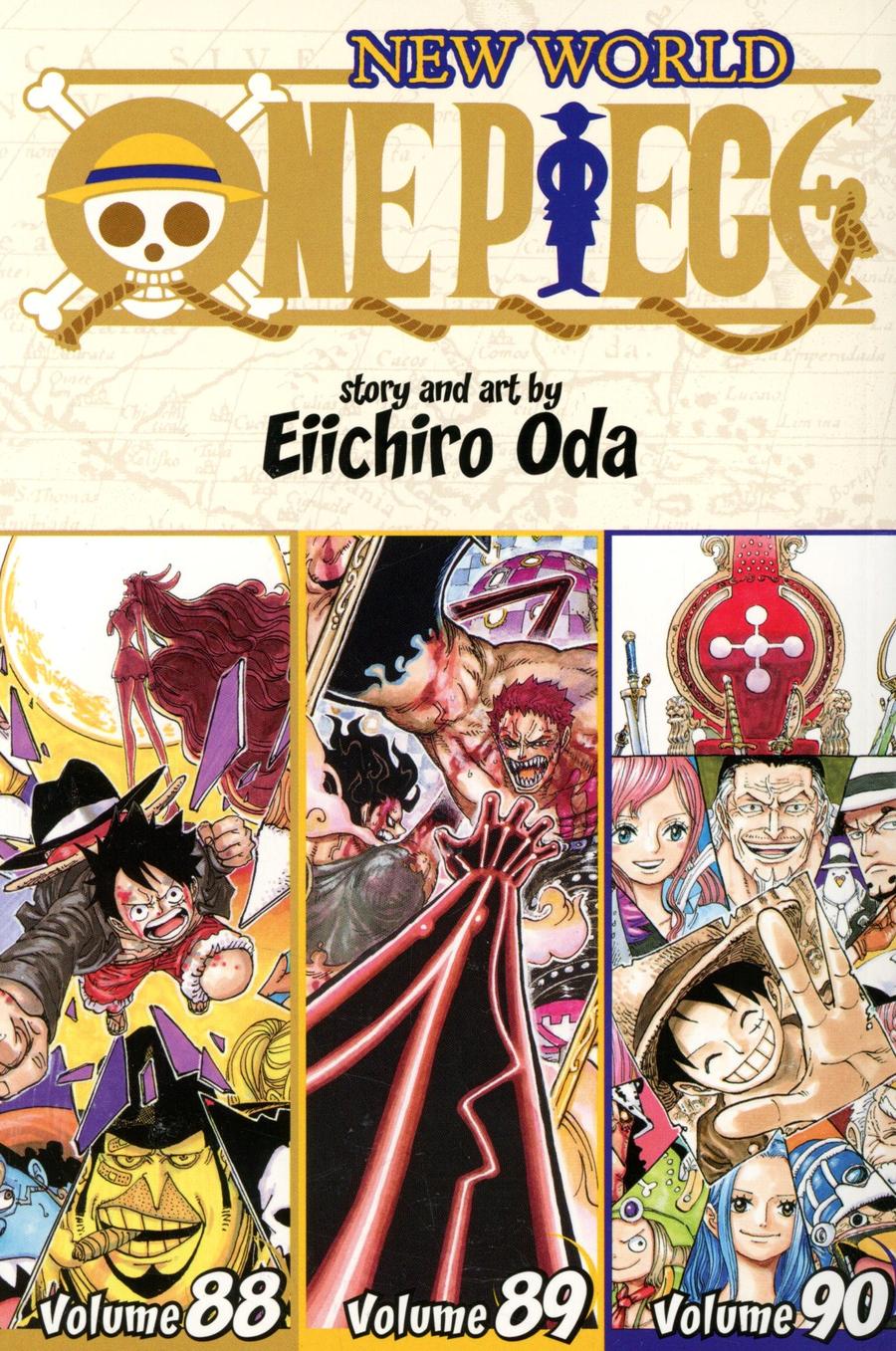 One Piece New World 88-89-90 TP