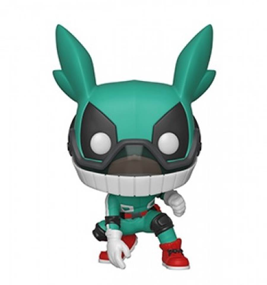 POP Animation My Hero Academia Deku With Helmet Vinyl Figure