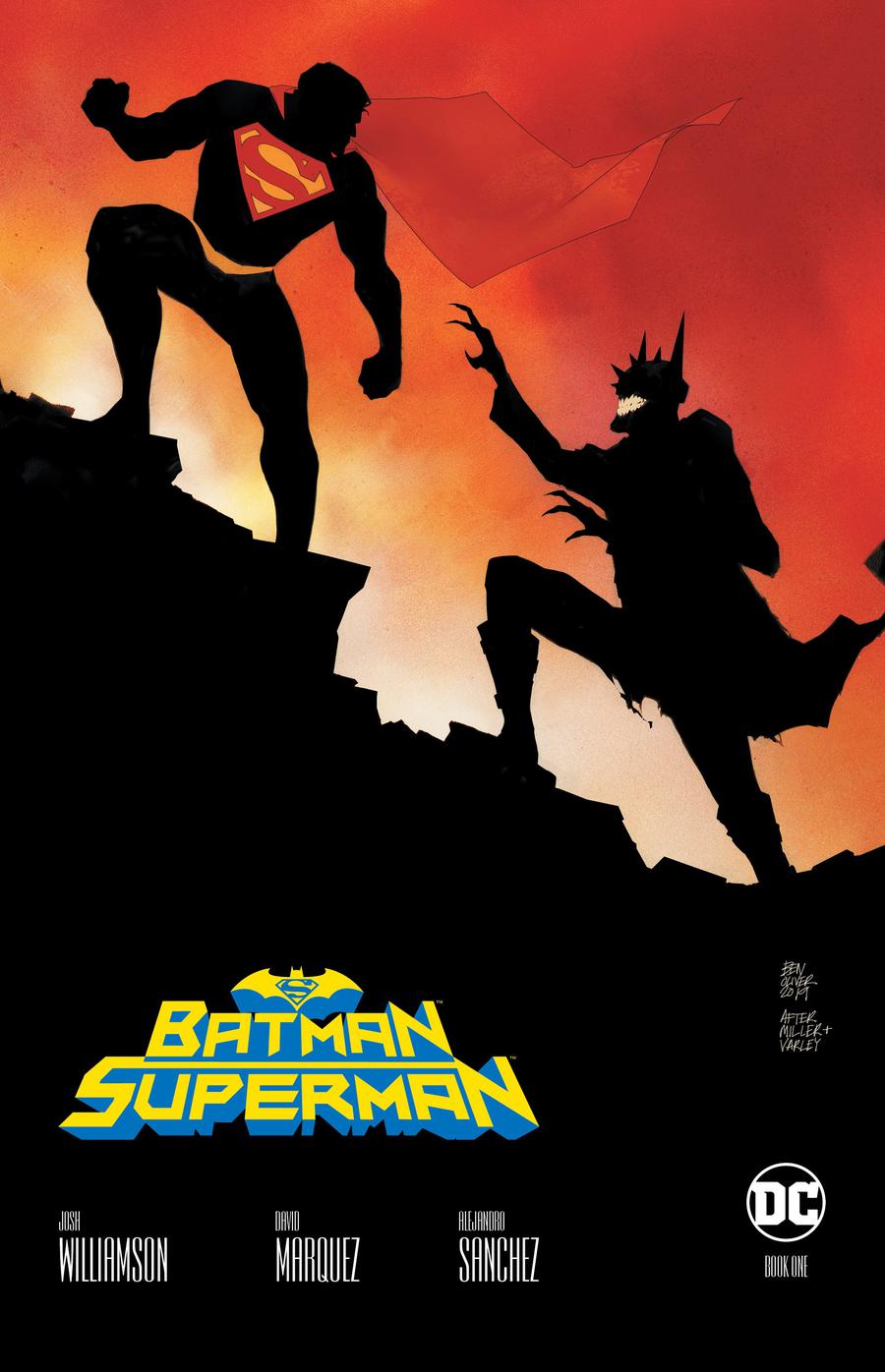 Batman Superman Vol 2 #1  Midtown Exclusive Ben Oliver Variant Cover