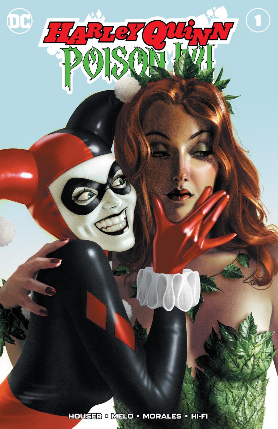 Harley Quinn And Poison Ivy #1  Midtown Exclusive Joshua Middleton Variant Cover