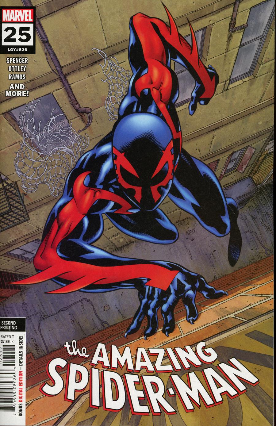 Amazing Spider-Man Vol 5 #25 Cover L 2nd Ptg Variant Ed McGuinness Cover