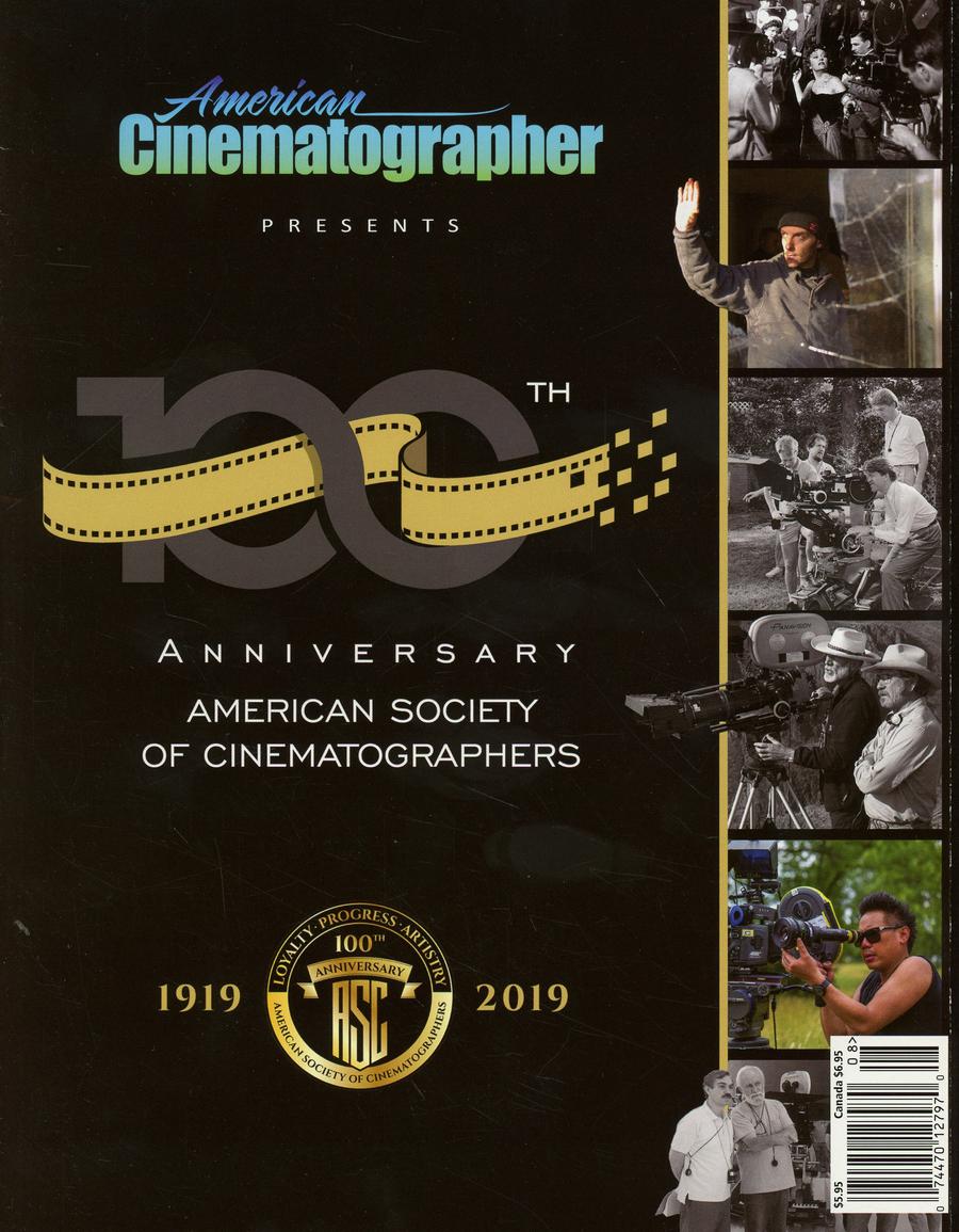 American Cinematographer Vol 100 #8 August 2019