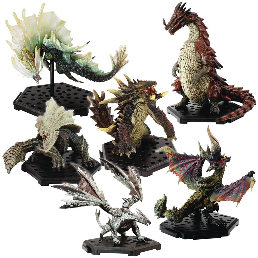 Monster Hunter CFB Standard Model Best 7 & 8 Trading Figure Blind Mystery Box