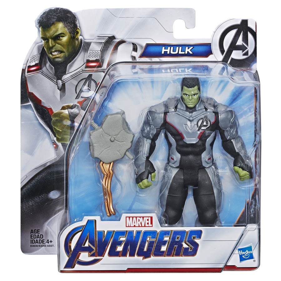 Avengers Endgame 6-Inch Deluxe Action Figure Assortment 201902 - Team Suit Hulk