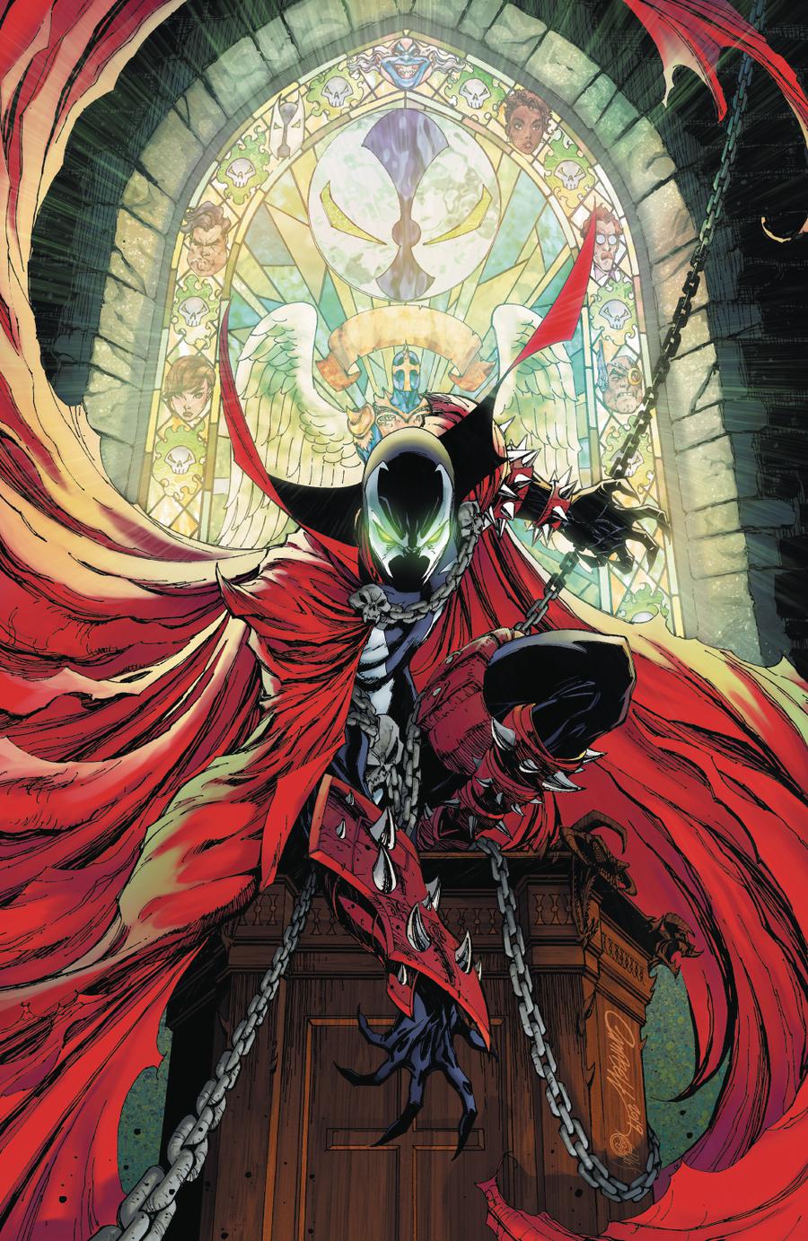 Spawn #300 Cover M Variant J Scott Campbell Virgin Cover