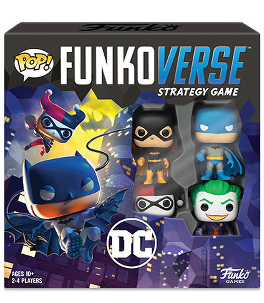 POP Funkoverse DC Comics 100 Strategy Game Base Set