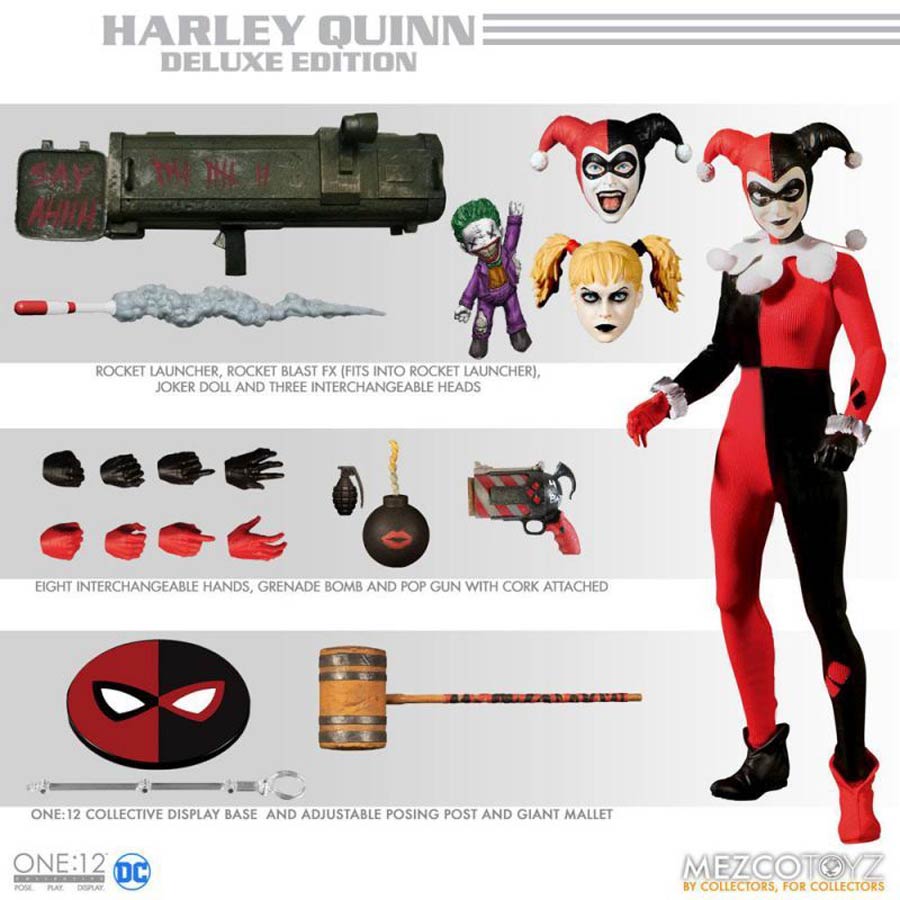 One-12 Collective DC Deluxe Harley Quinn Action Figure