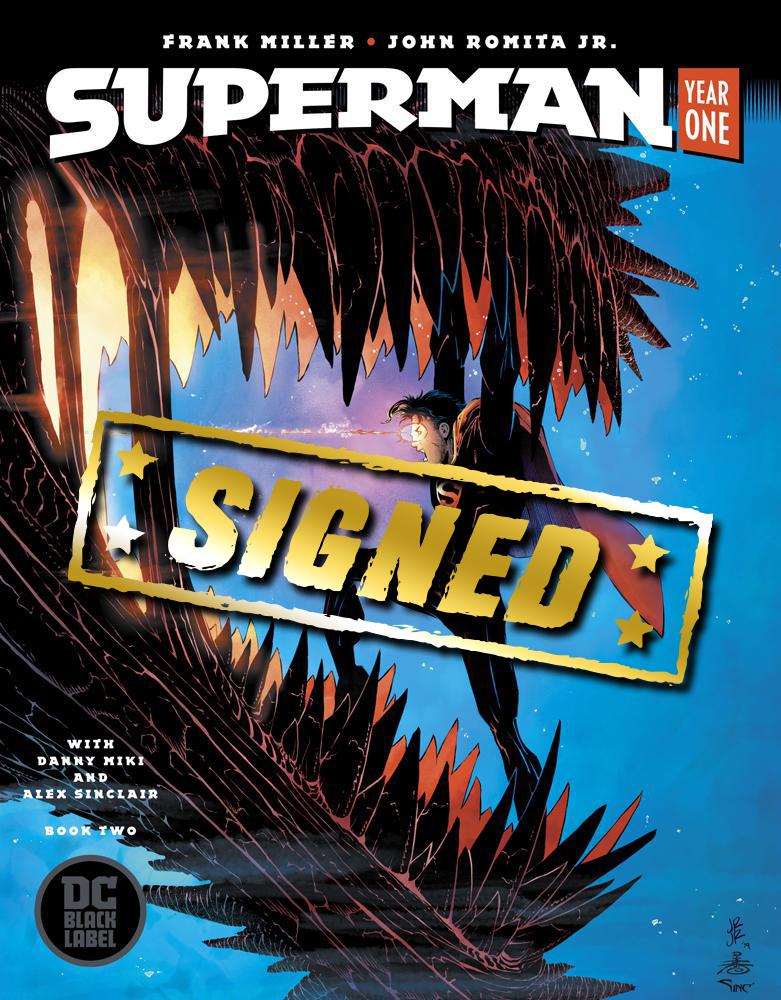 Superman Year One #2 Cover C Regular John Romita Jr & Danny Miki Cover Signed By John Romita Jr