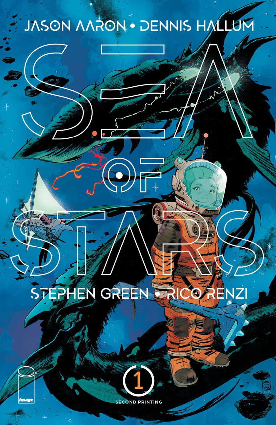 Sea Of Stars #1 Cover C 2nd Ptg Variant Stephen Green Cover