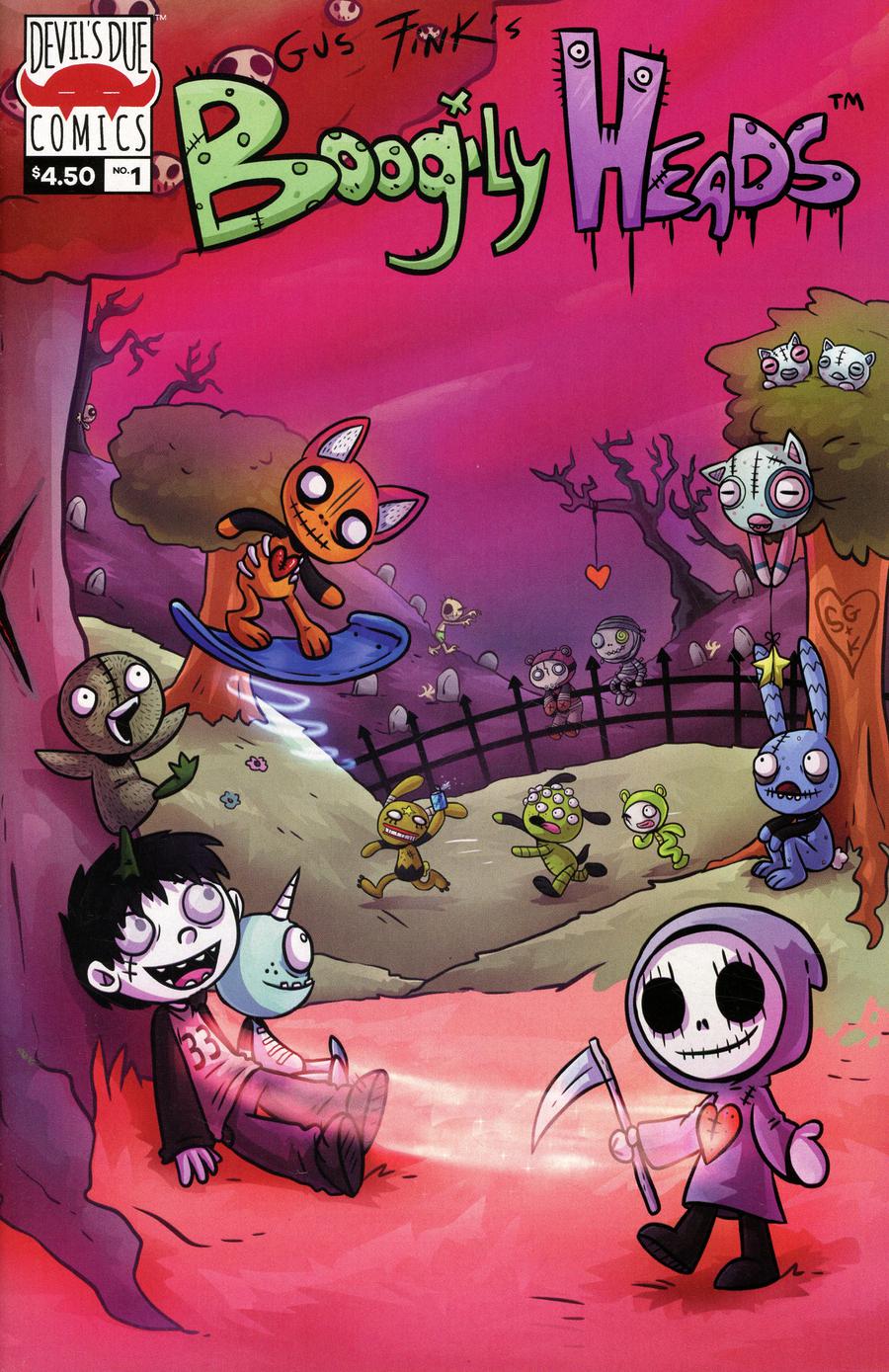 Boogily Heads #1 Cover C 2nd Ptg Variant Laura Pendl Cover