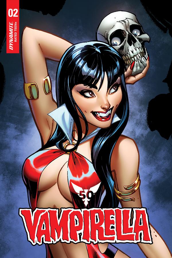 Vampirella Vol 8 #2 Cover G Incentive J Scott Campbell Sneak Peek Variant Cover