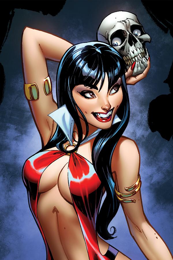 Vampirella Vol 8 #2 Cover I Incentive J Scott Campbell Sneak Peek Virgin Variant Cover