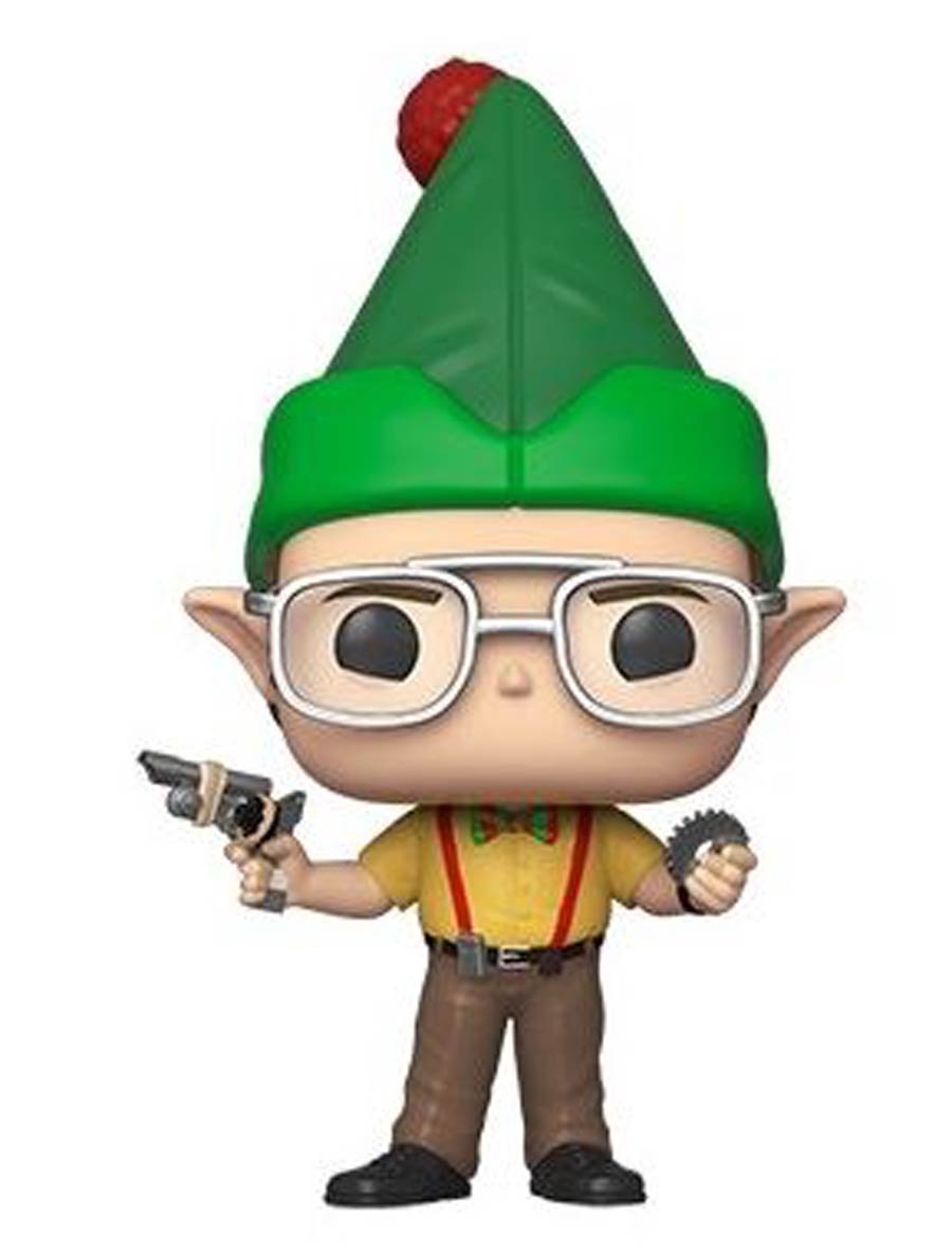 POP Television The Office Dwight As Elf Vinyl Figure