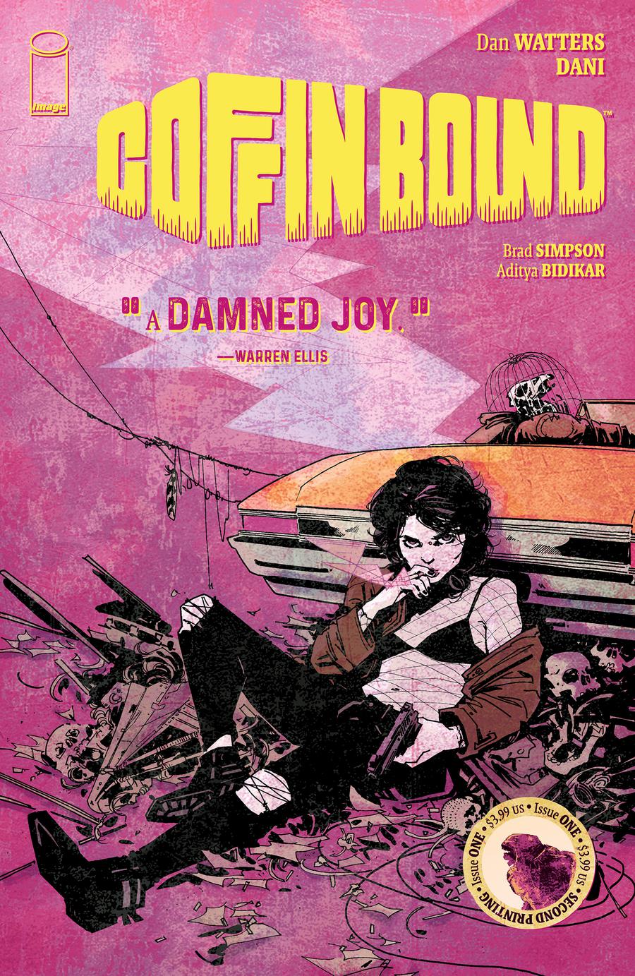 Coffin Bound #1 Cover B 2nd Ptg Variant Dani Cover