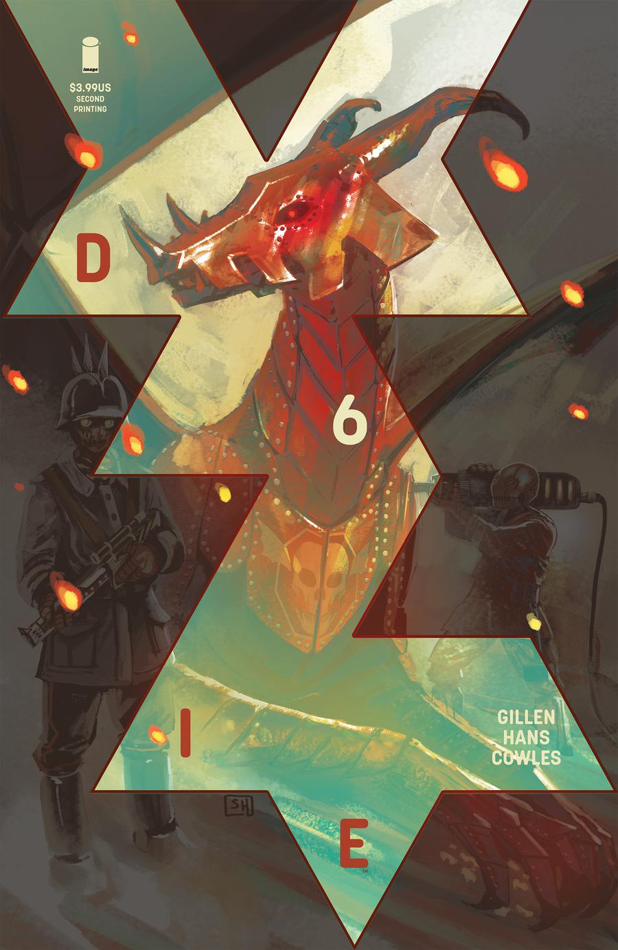 Die #6 Cover C 2nd Ptg Variant Stephanie Hans Cover