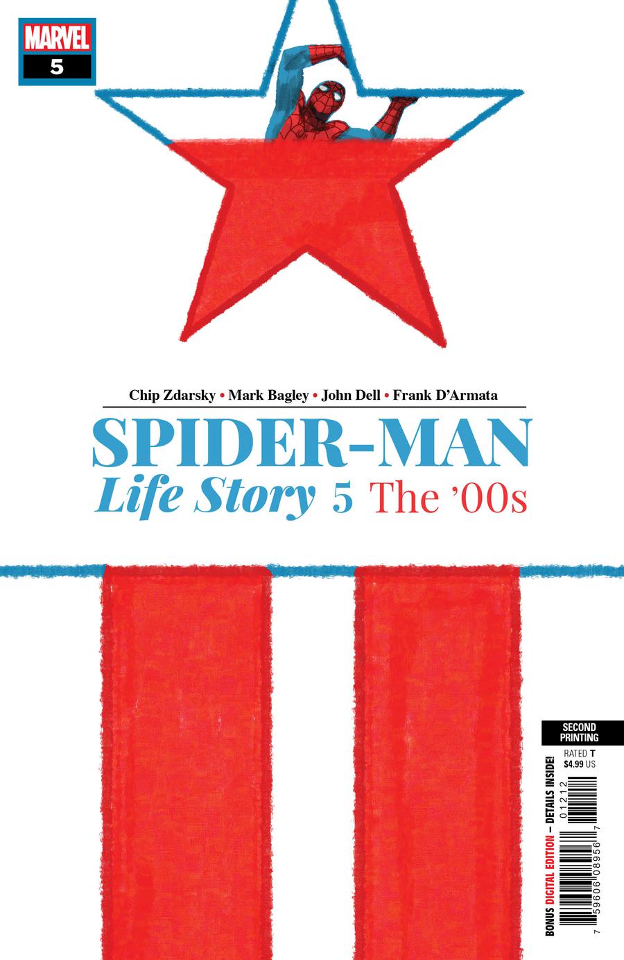 Spider-Man Life Story #5 Cover C 2nd Ptg Variant Chip Zdarsky Cover