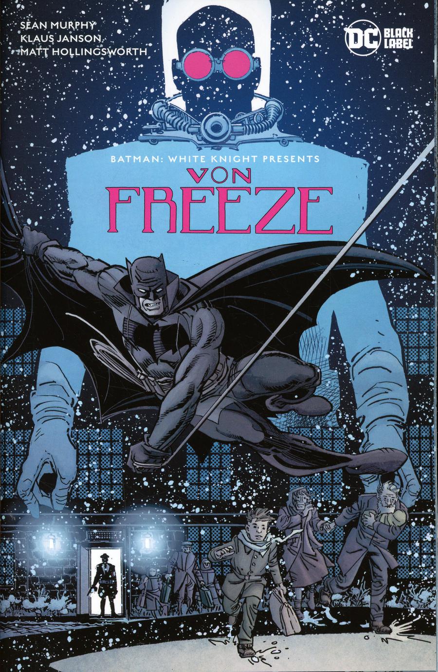 Batman White Knight Presents Von Freeze #1 Cover B Variant Klaus Janson Card Stock Cover