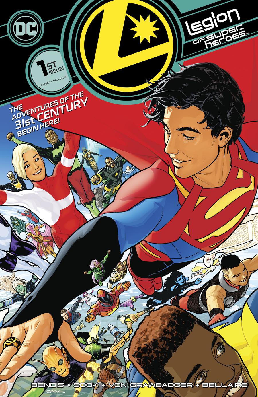 Legion Of Super-Heroes Vol 8 #1 Cover A Regular Ryan Sook Cover