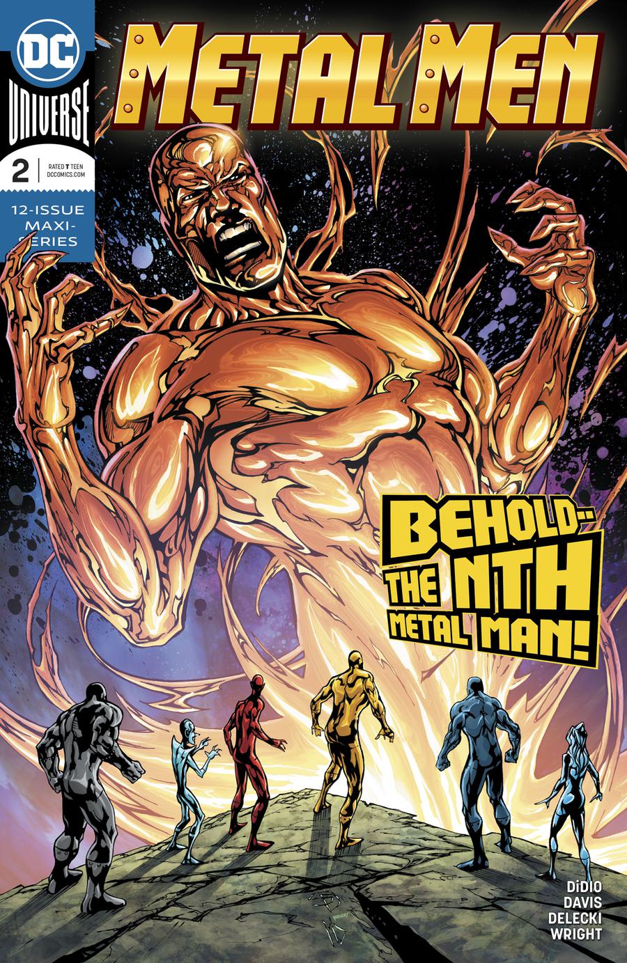 Metal Men Vol 4 #2 Cover A Regular Shane Davis Cover