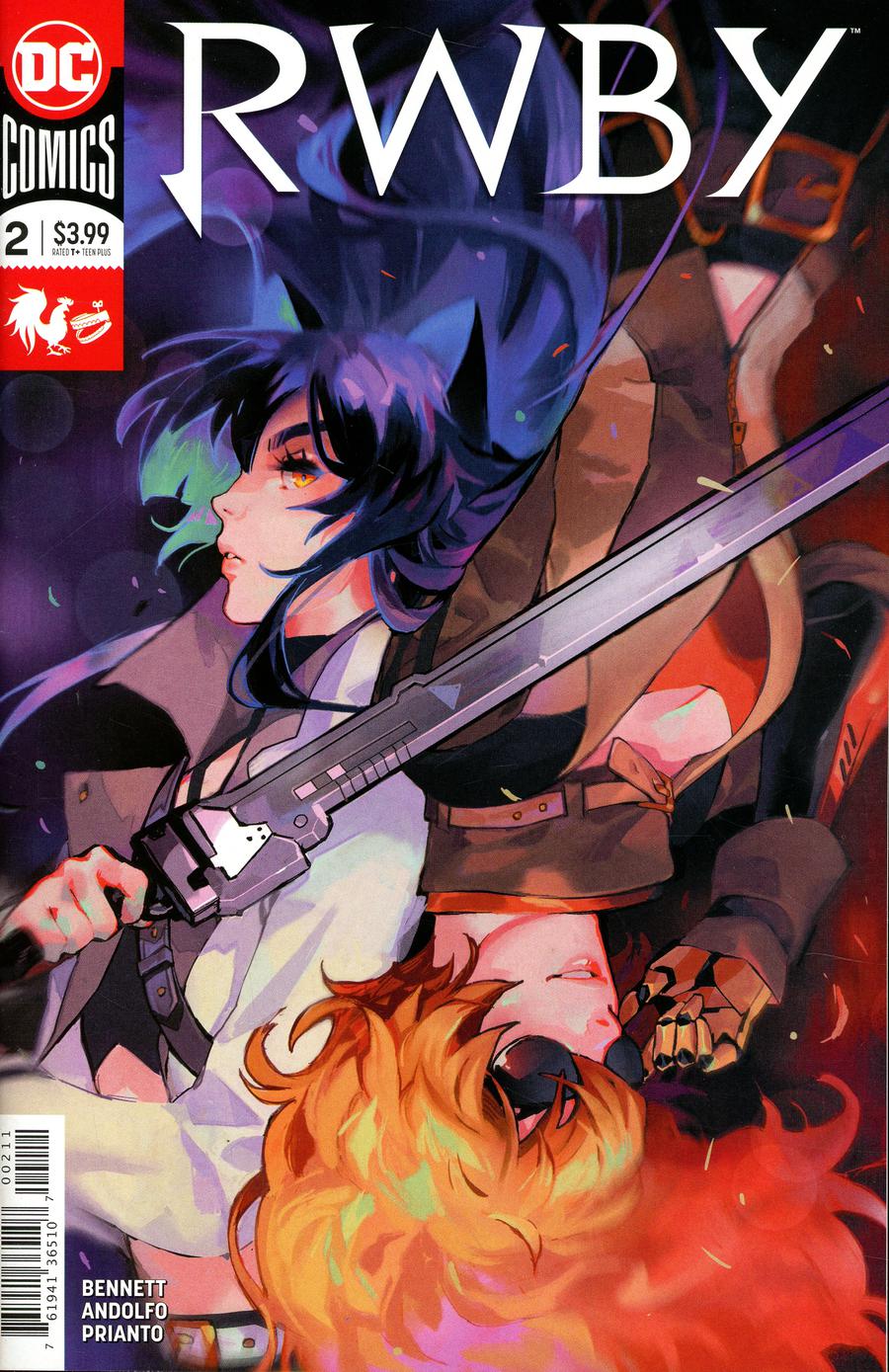 RWBY #2 Cover A Regular Sarah Stone Cover