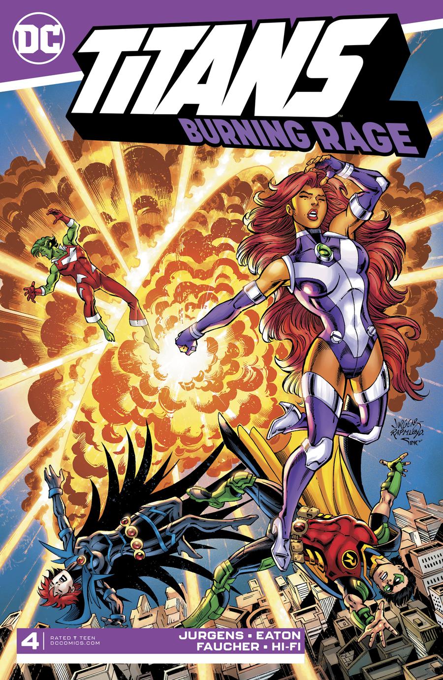 Titans Burning Rage #4
