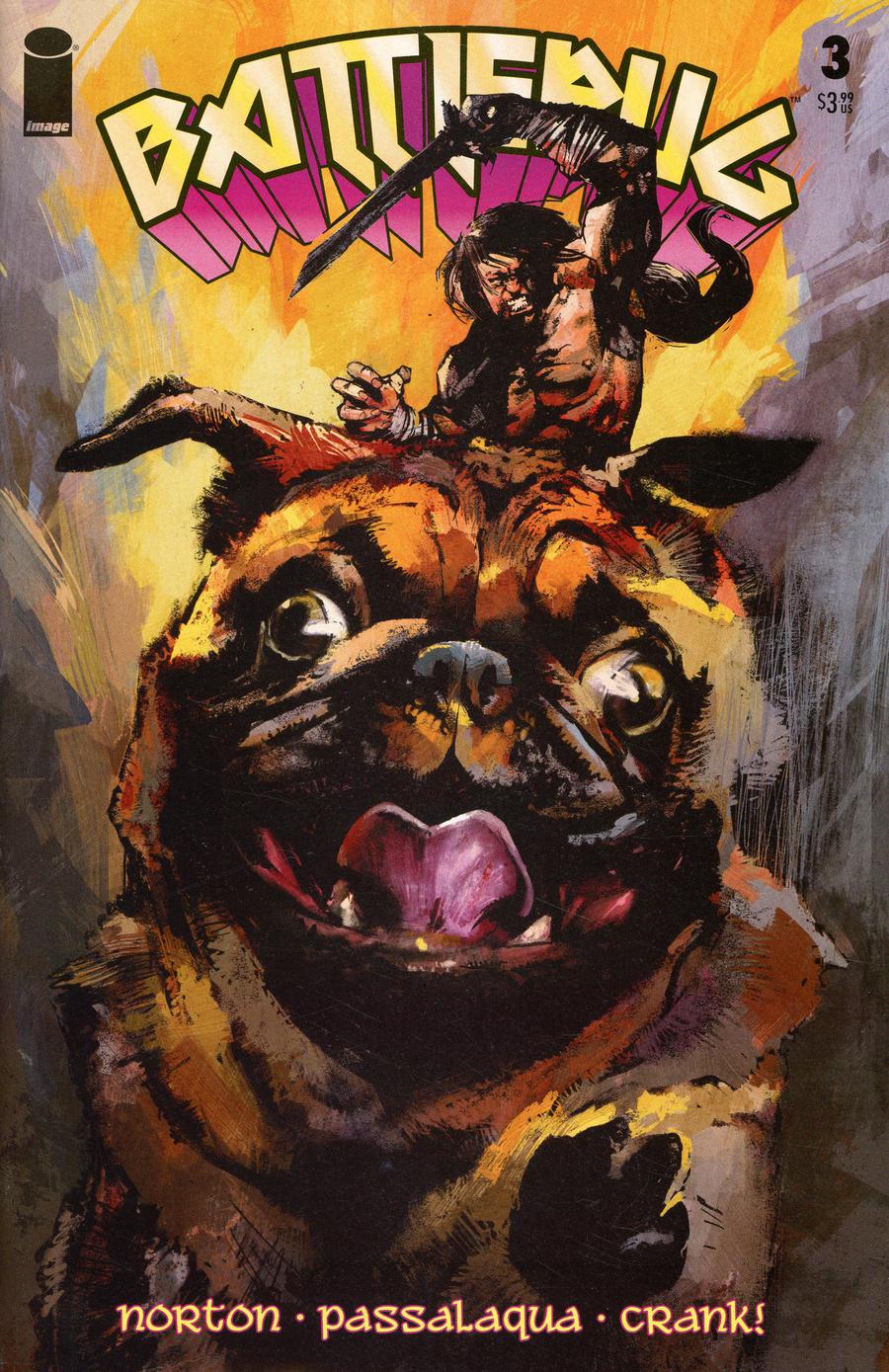 Battlepug #3 Cover B Variant Jason Shawn Alexander & Luis NCT Cover