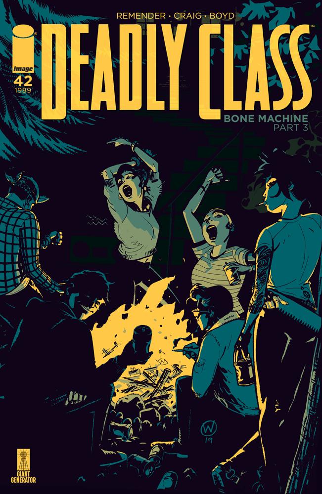 Deadly Class #42 Cover A Regular Wes Craig Cover