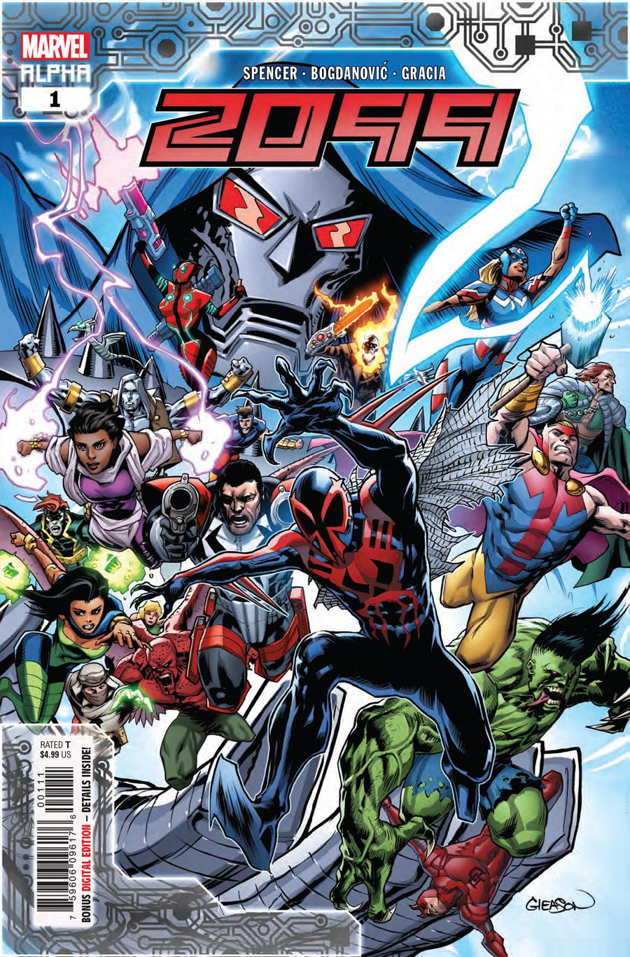 2099 Alpha One Shot Cover A Regular Patrick Gleason Cover