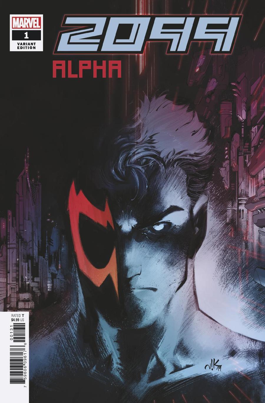 2099 Alpha One Shot Cover B Variant Viktor Bogdanovic Cover