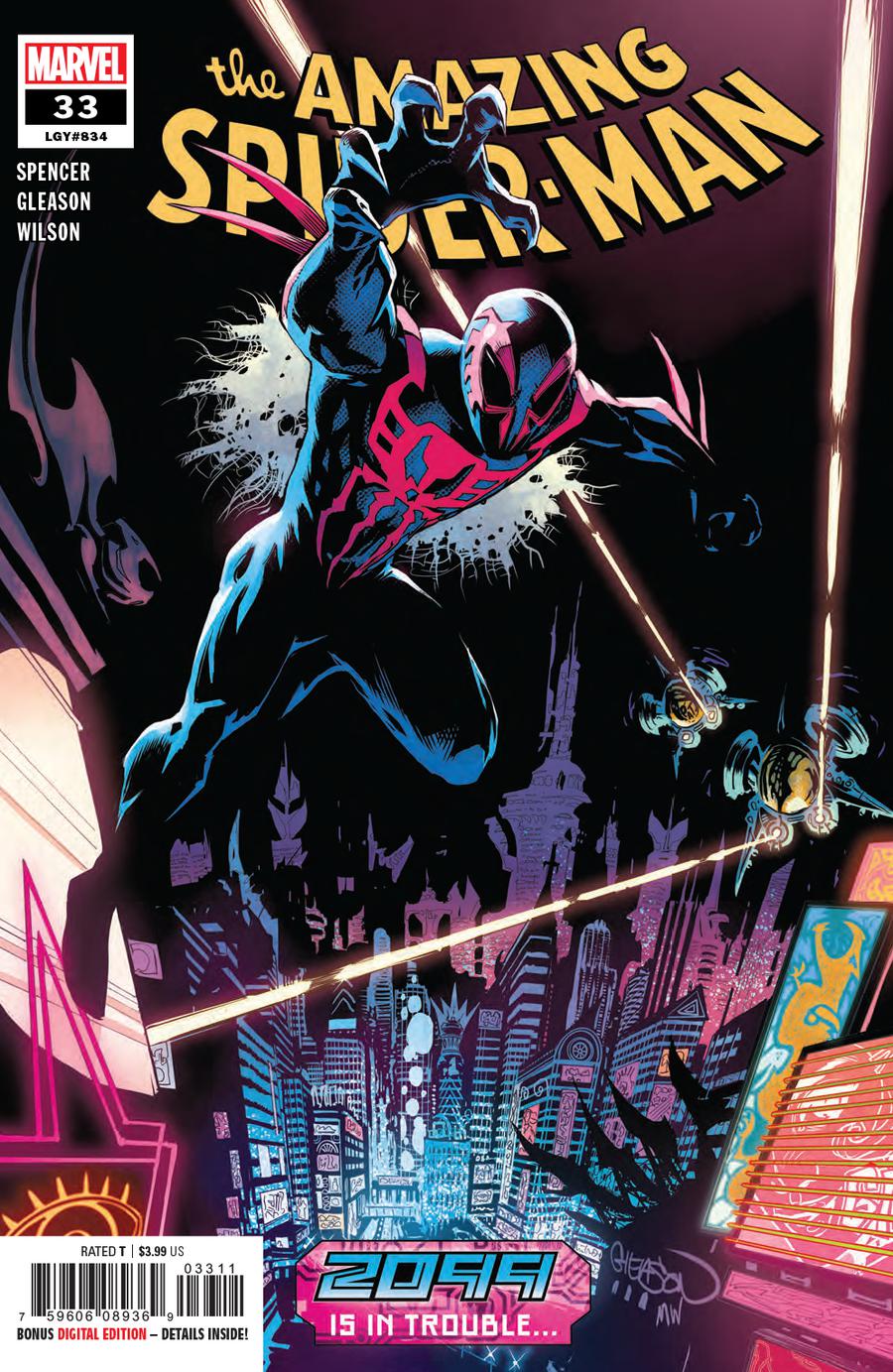 Amazing Spider-Man Vol 5 #33 Cover A Regular Patrick Gleason Cover (2099 Tie-In)