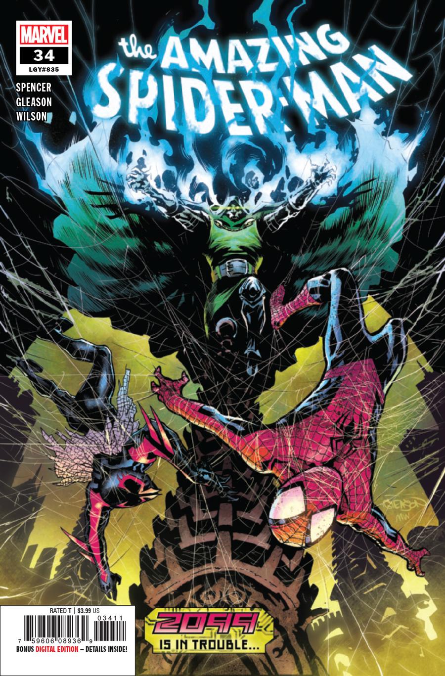 Amazing Spider-Man Vol 5 #34 Cover A Regular Patrick Gleason Cover (2099 Tie-In)