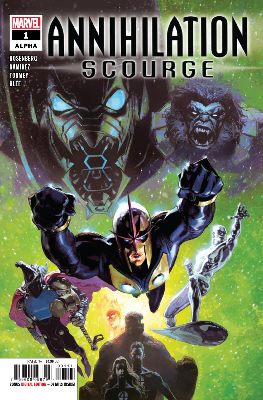 Annihilation Scourge Alpha #1 Cover A Regular Josemaria Casanovas Cover