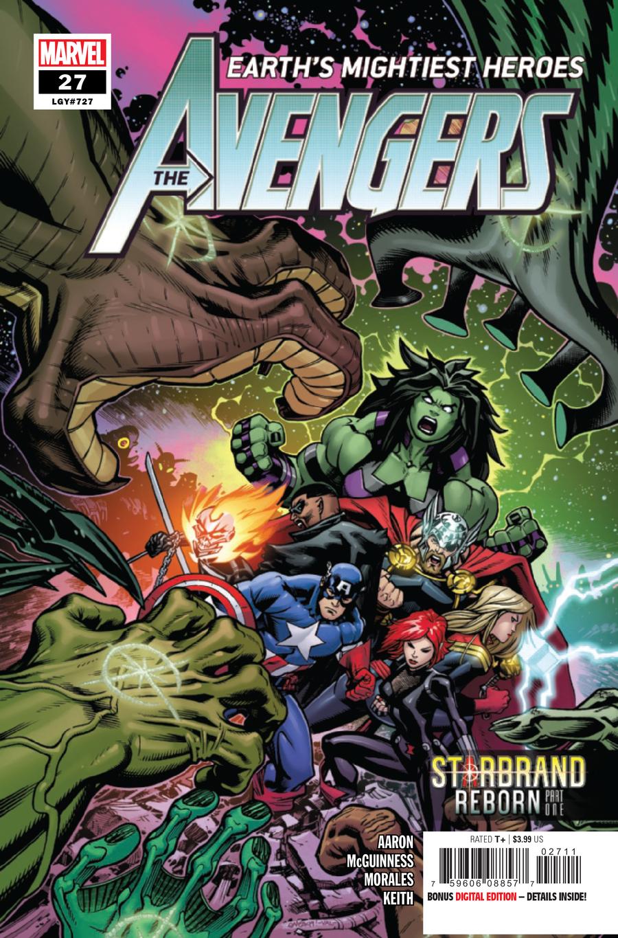 Avengers Vol 7 #27 Cover A Regular Ed McGuinness Cover