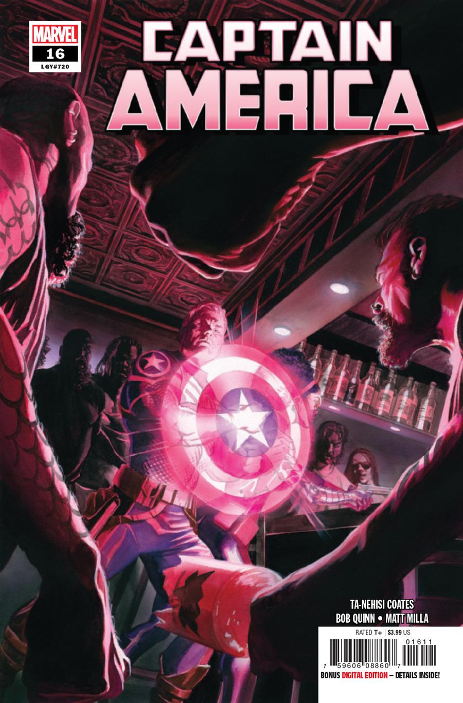 Captain America Vol 9 #16 Cover A Regular Alex Ross Cover