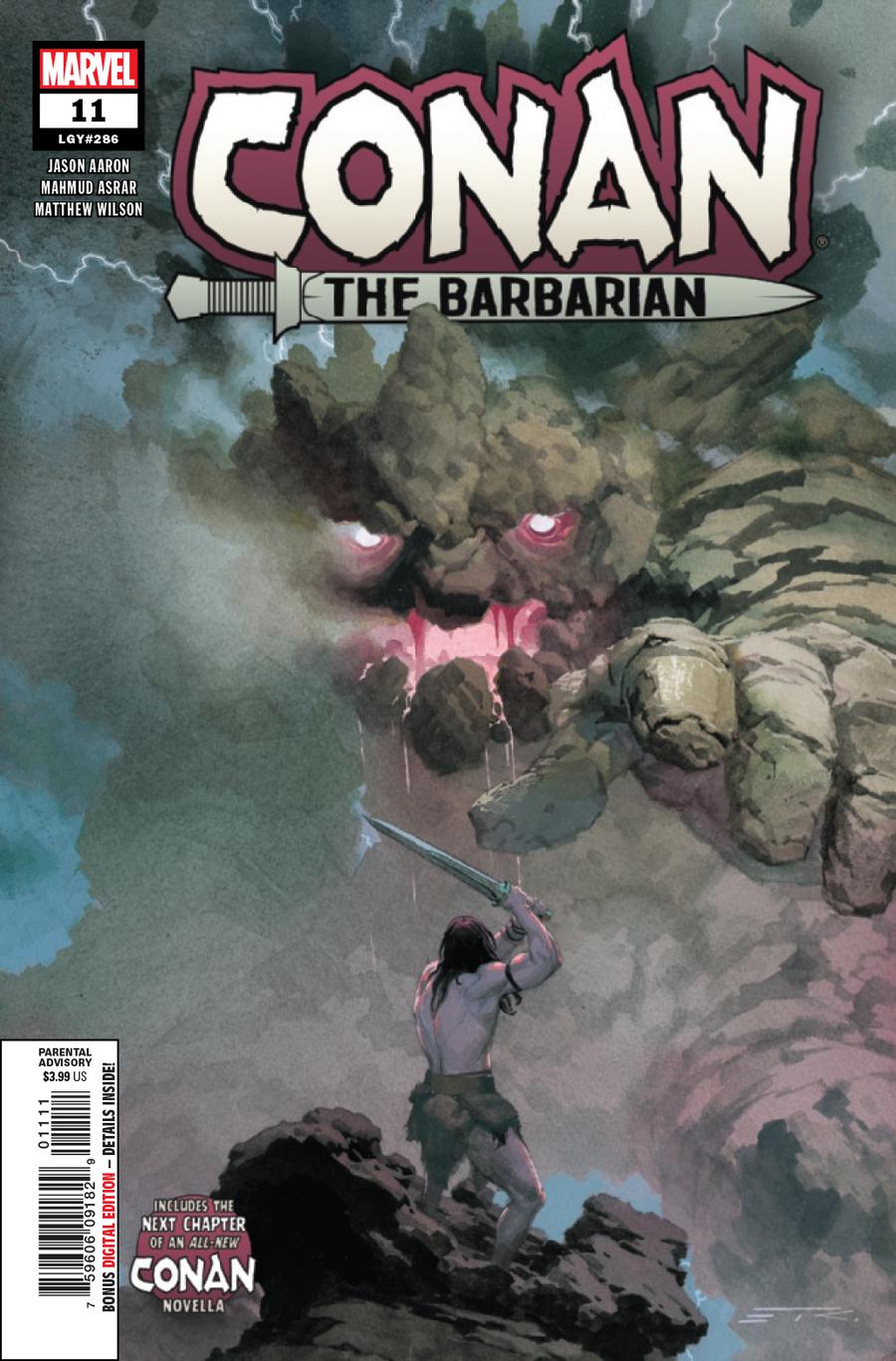 Conan The Barbarian Vol 4 #11 Cover A Regular Esad Ribic Cover