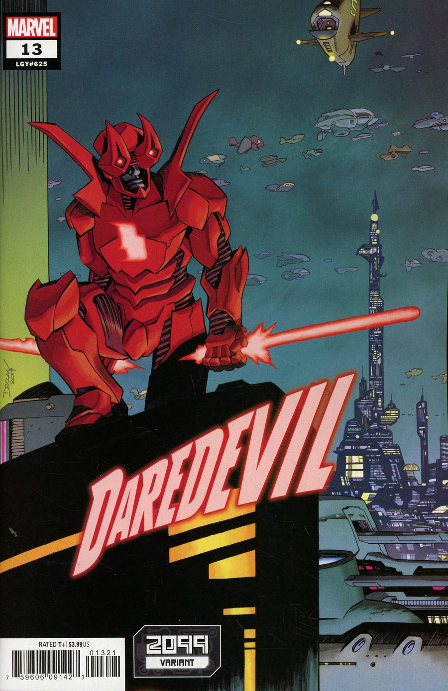 Daredevil Vol 6 #13 Cover B Variant Declan Shalvey 2099 Cover