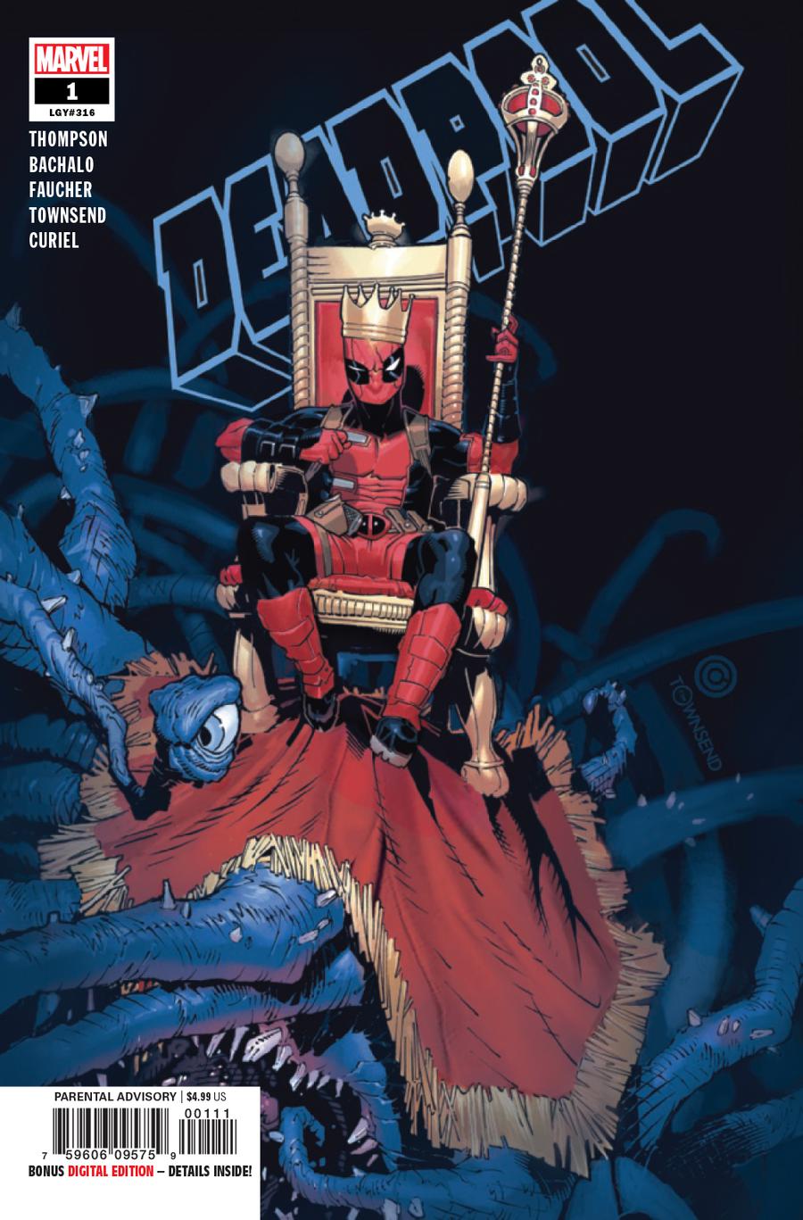 Deadpool Vol 7 #1 Cover A Regular Chris Bachalo Cover