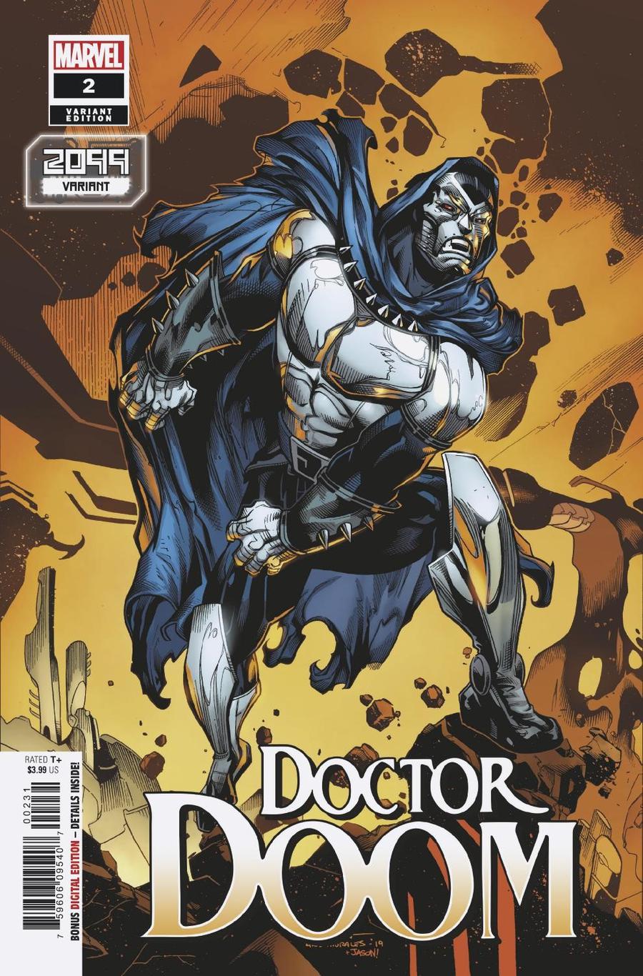 Doctor Doom #2 Cover B Variant Larry Stroman 2099 Cover